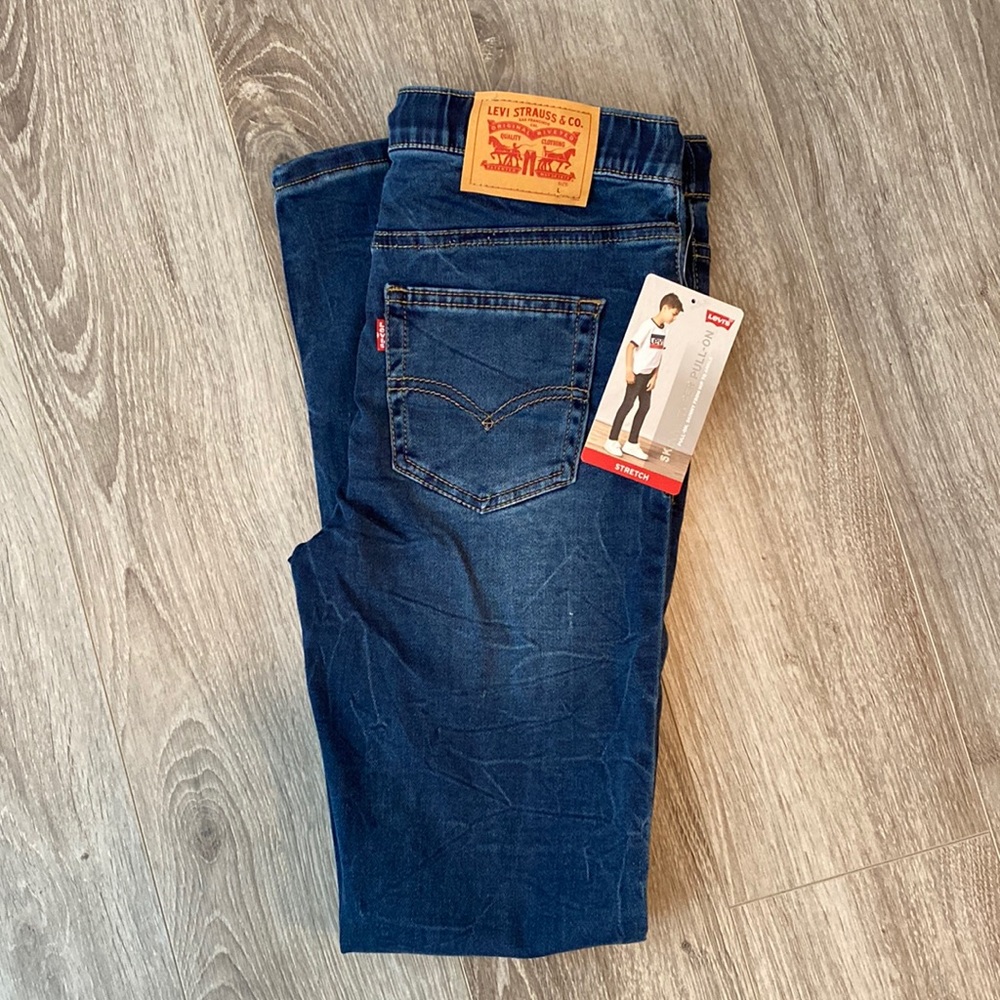 New Boys Levi Pull on Pant